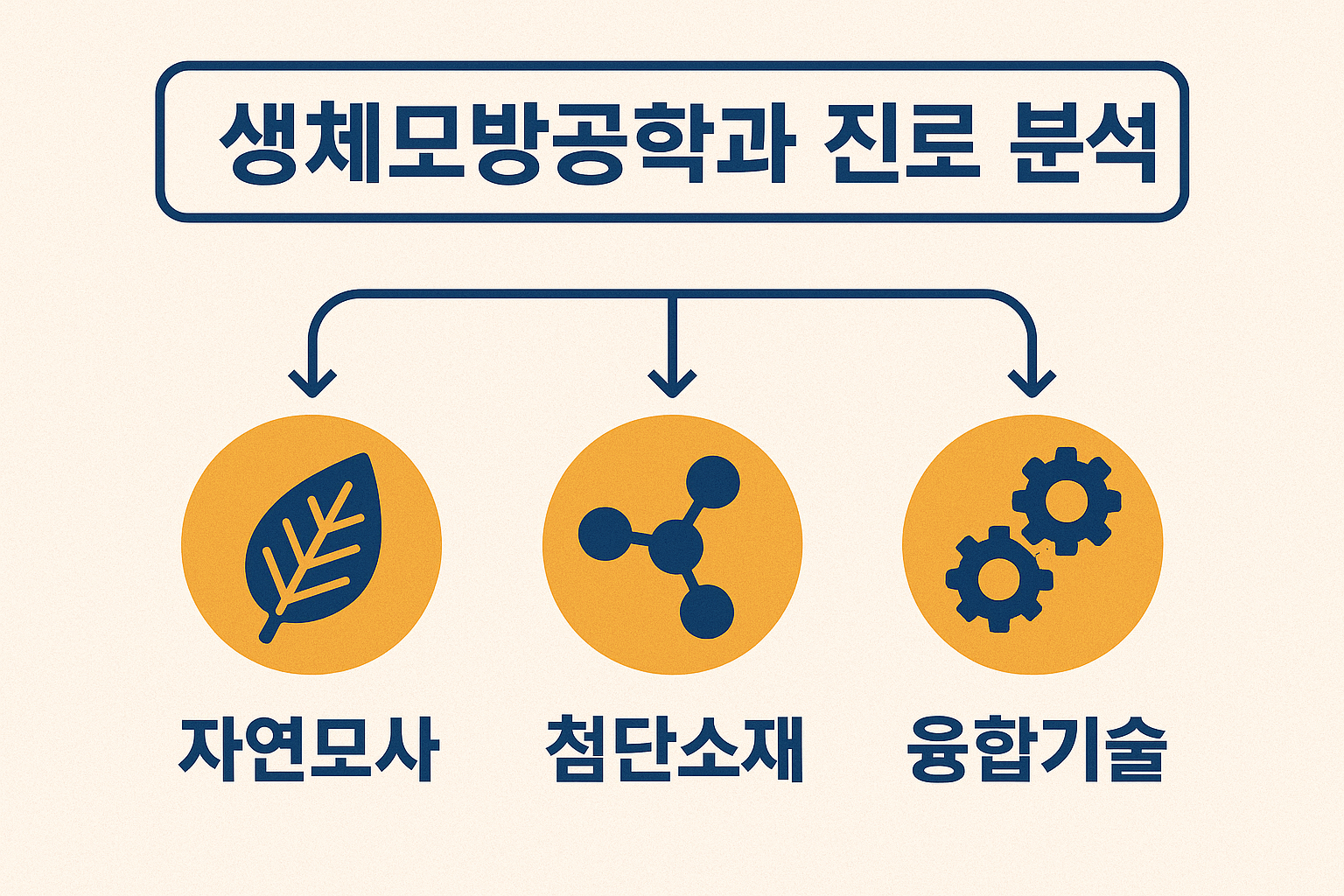 생체모방공학과 진로 분석 (자연모사, 첨단소재, 융합기술)