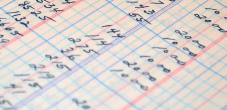 공책-자필-숫자