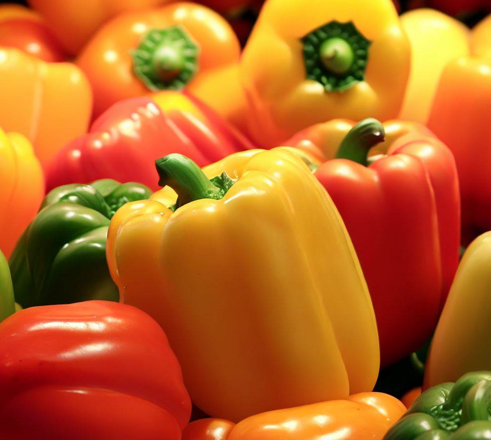 비타민 C가 풍부한 식품(감귤류 또는 피망 등)