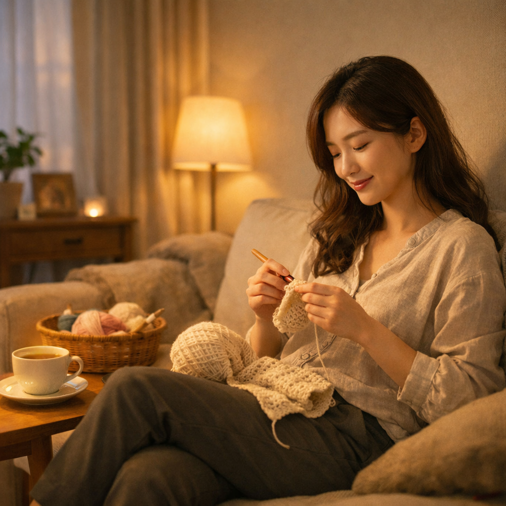 직장인 퇴근 후 뜨개 스타터 아이템