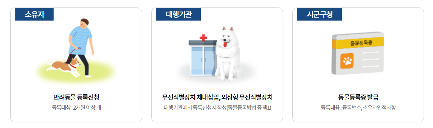 반려동물등록 