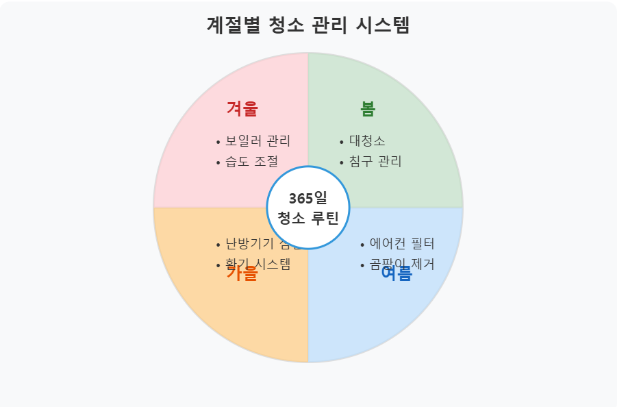 계절별 청소 관리 시스템