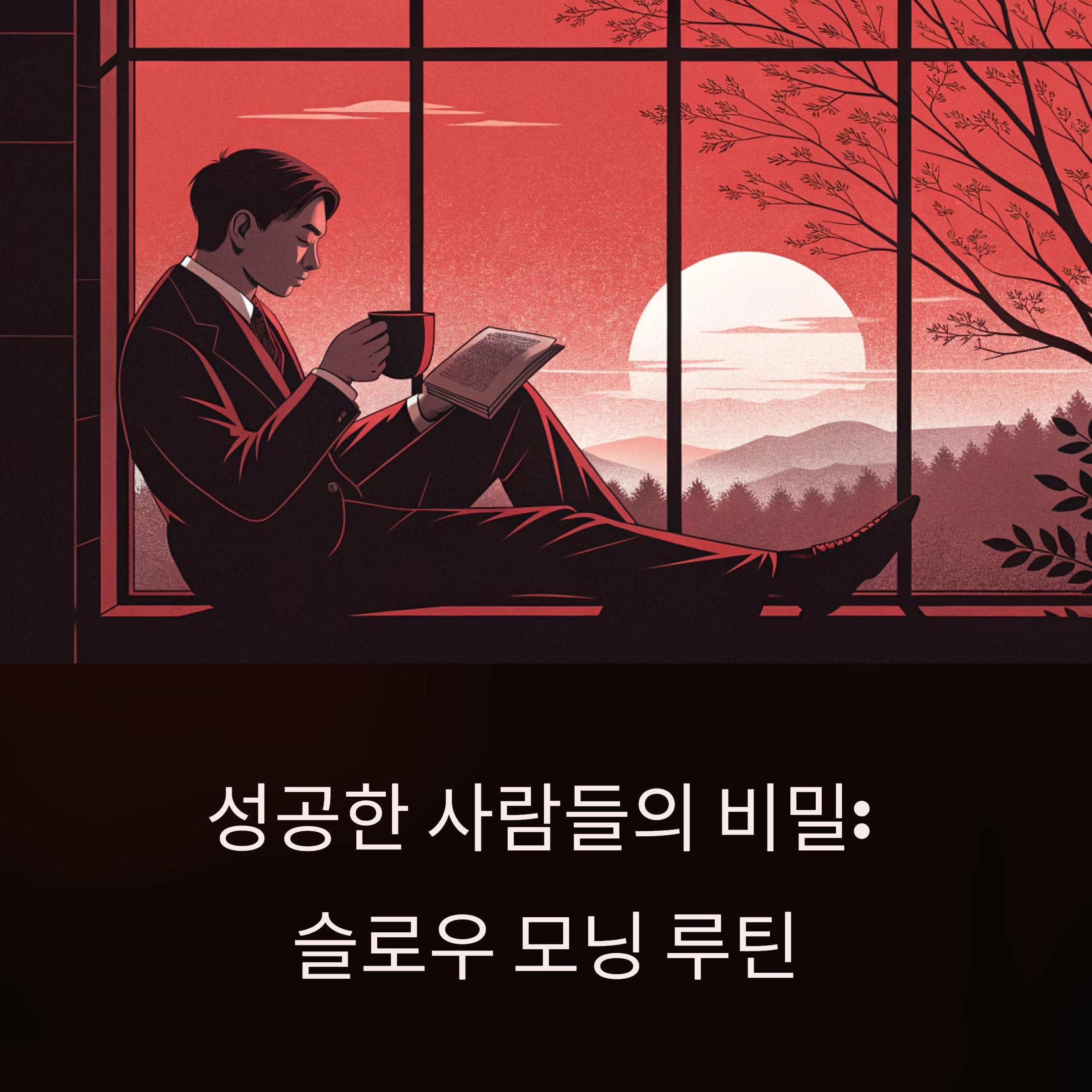 성공한 사람들의 비밀: 슬로우 모닝 루틴의 놀라운 힘