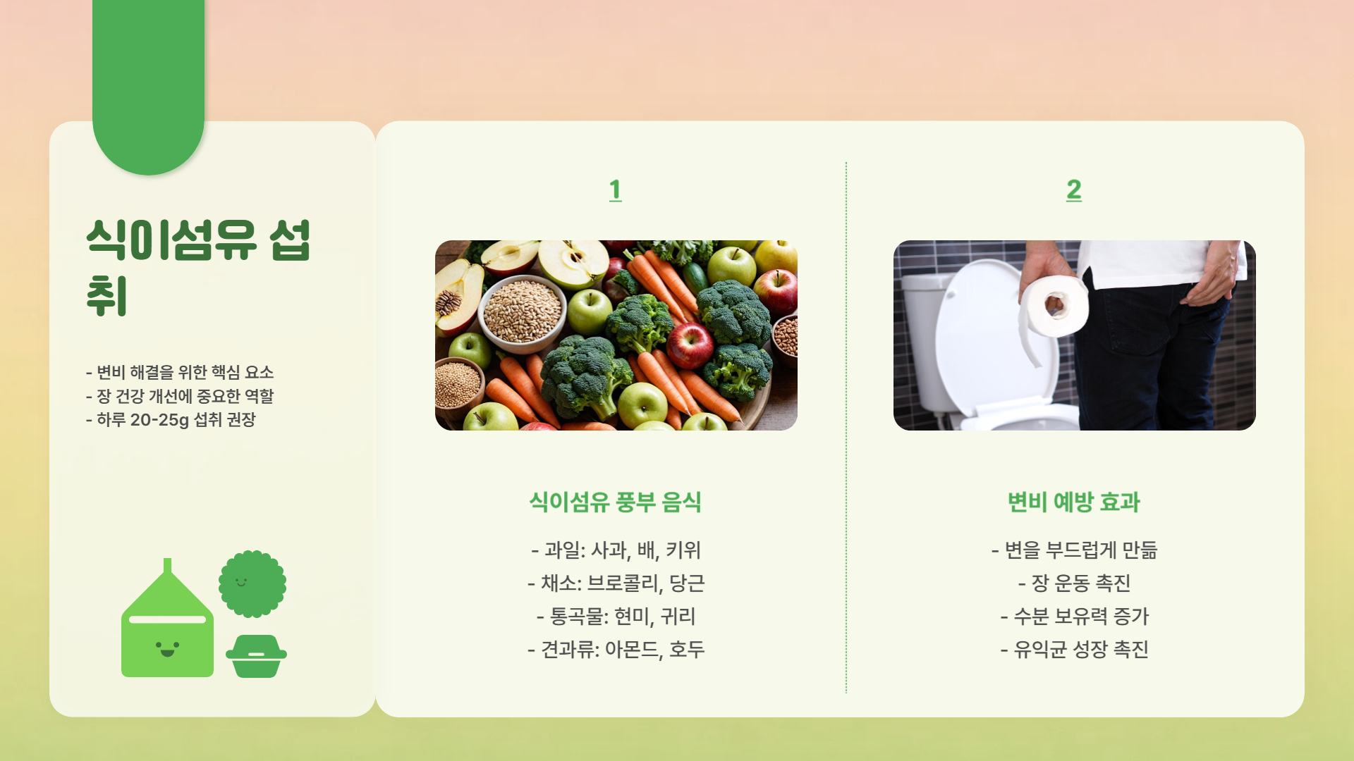 변비에 좋은 음식