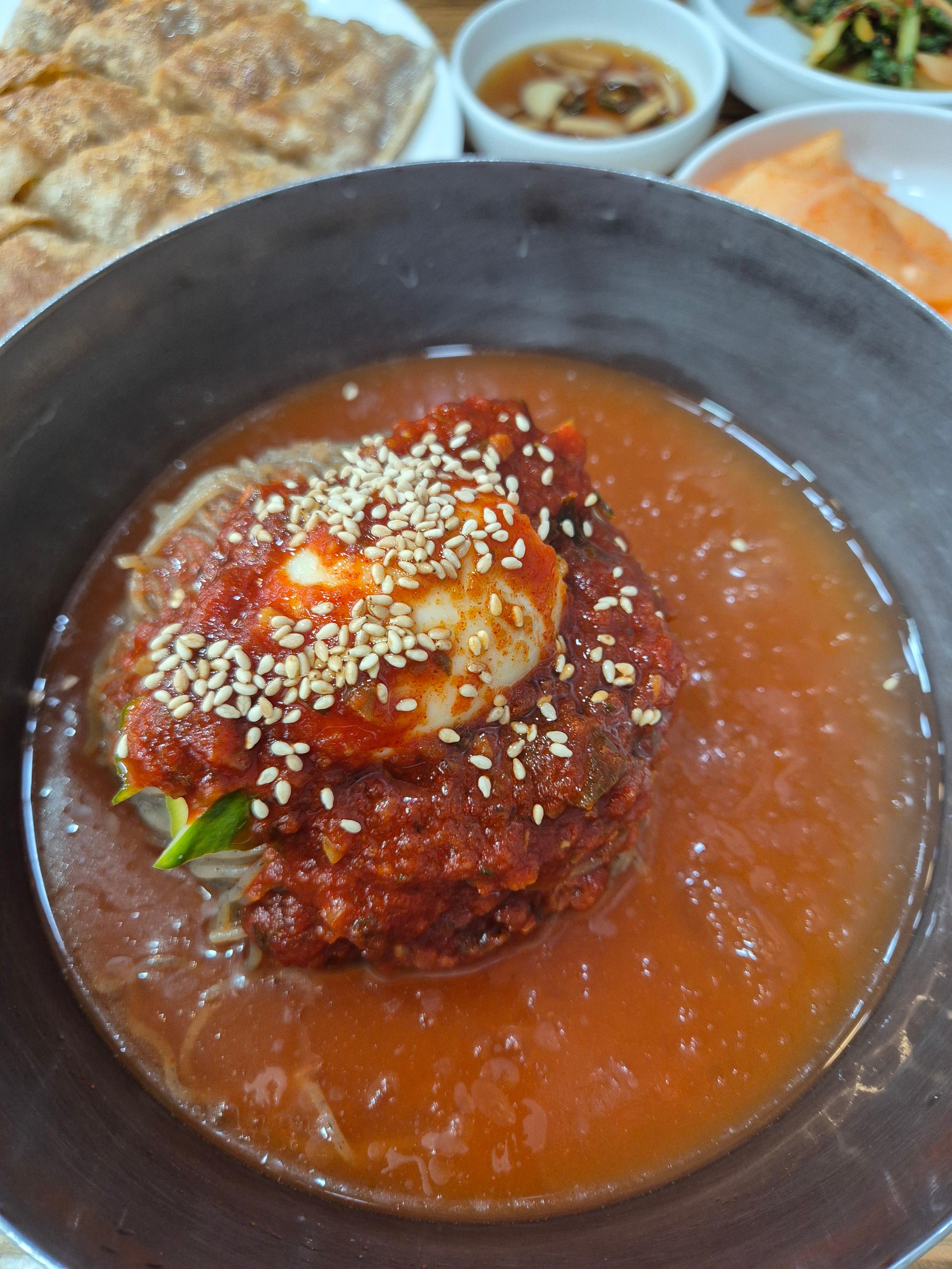 백령면옥 반냉면