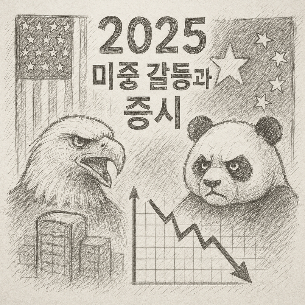 2025 미중갈등과 증시 관련 이미지