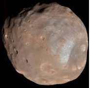 화성의 위성 포보스 사진입니다.