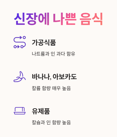 신장에 나쁜 음식 WORST 5: 가공식품&amp;#44; 바나나 아보카도&amp;#44; 유제품