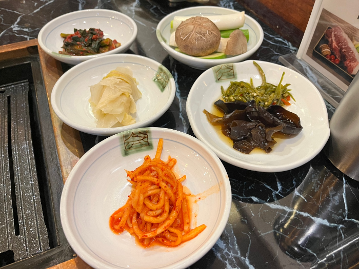기본 제공반찬