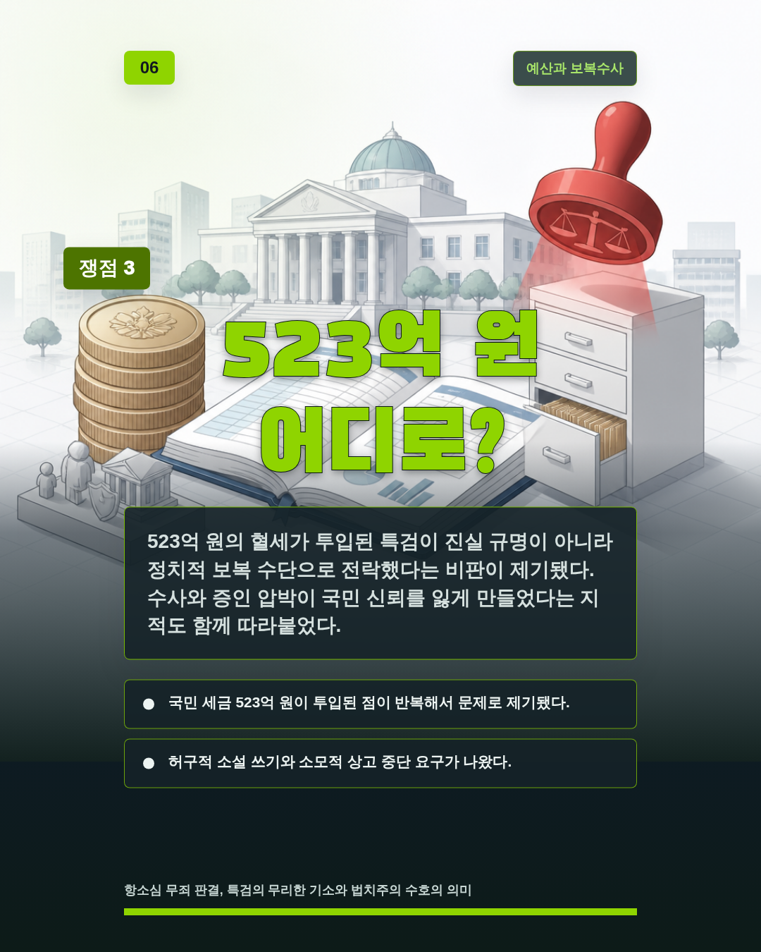 523억 원 어디로?
