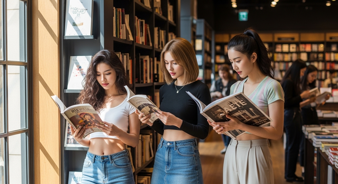 책을 읽는 여자들