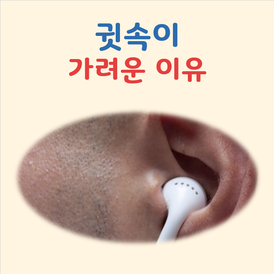귓속이 가려운 이유 대표 이미지