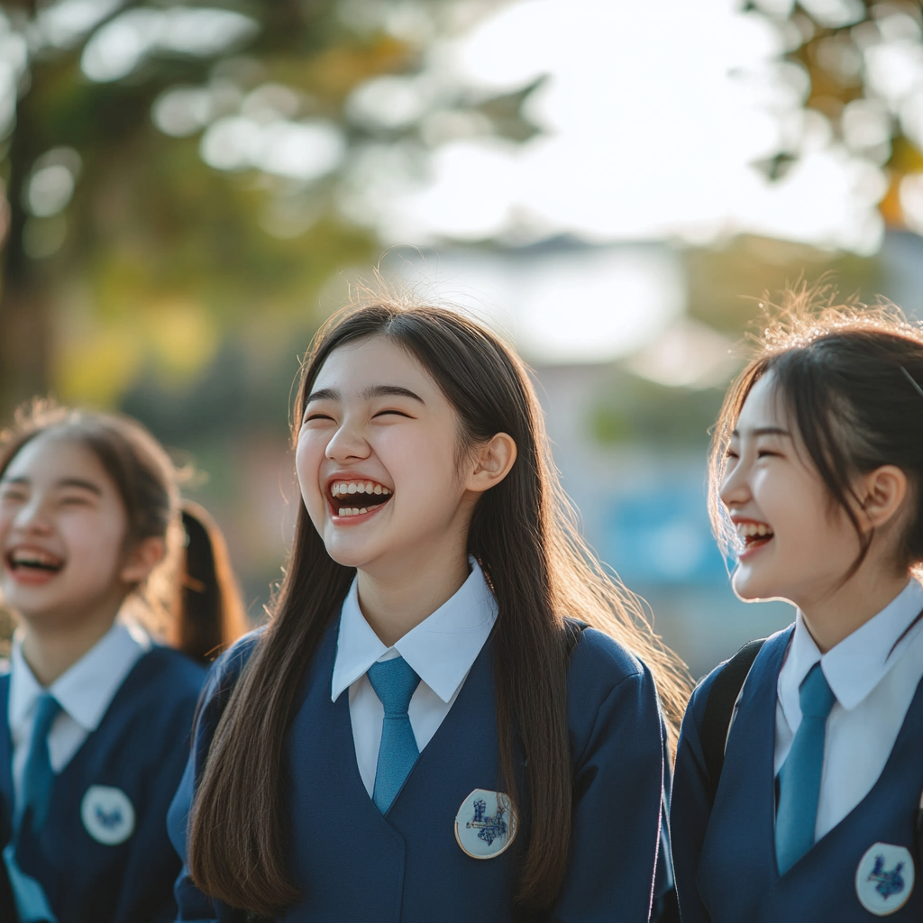 건강하고 환한 미소로 새 출발