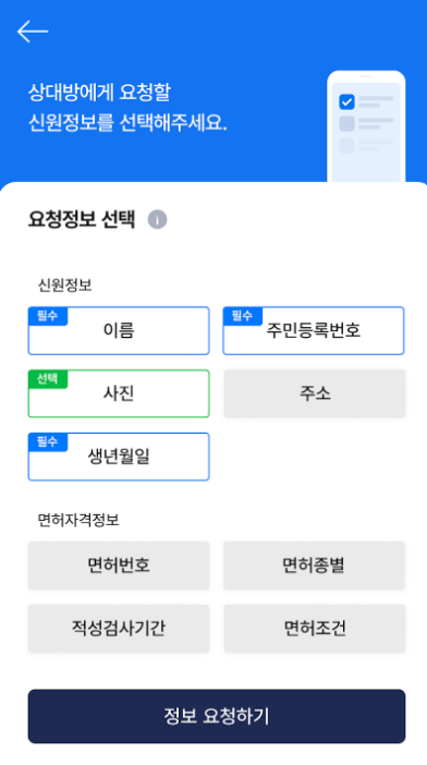 모바일 신분증 (운전면허증, 국가보훈증) 발급 방법, 소상공인 자영업사장님 필독