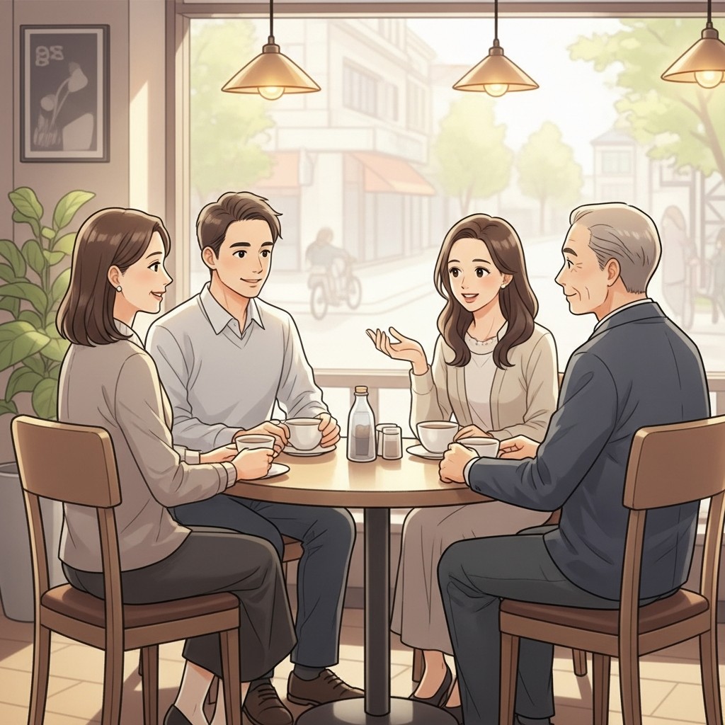 관계별 차분한 대화