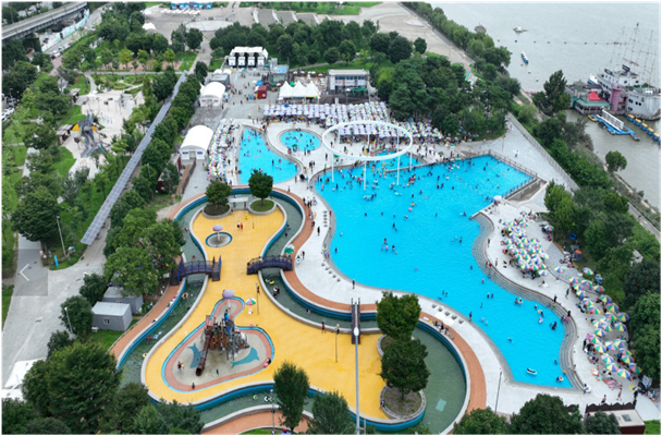 한강 야외수영장