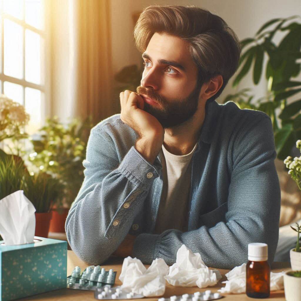 비염으로-힘들어하는-사람-이미지