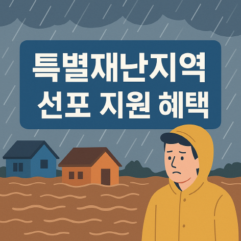 집중호우 특별재난지역 선포 보상, 신청대상 및 신청방법 총정리