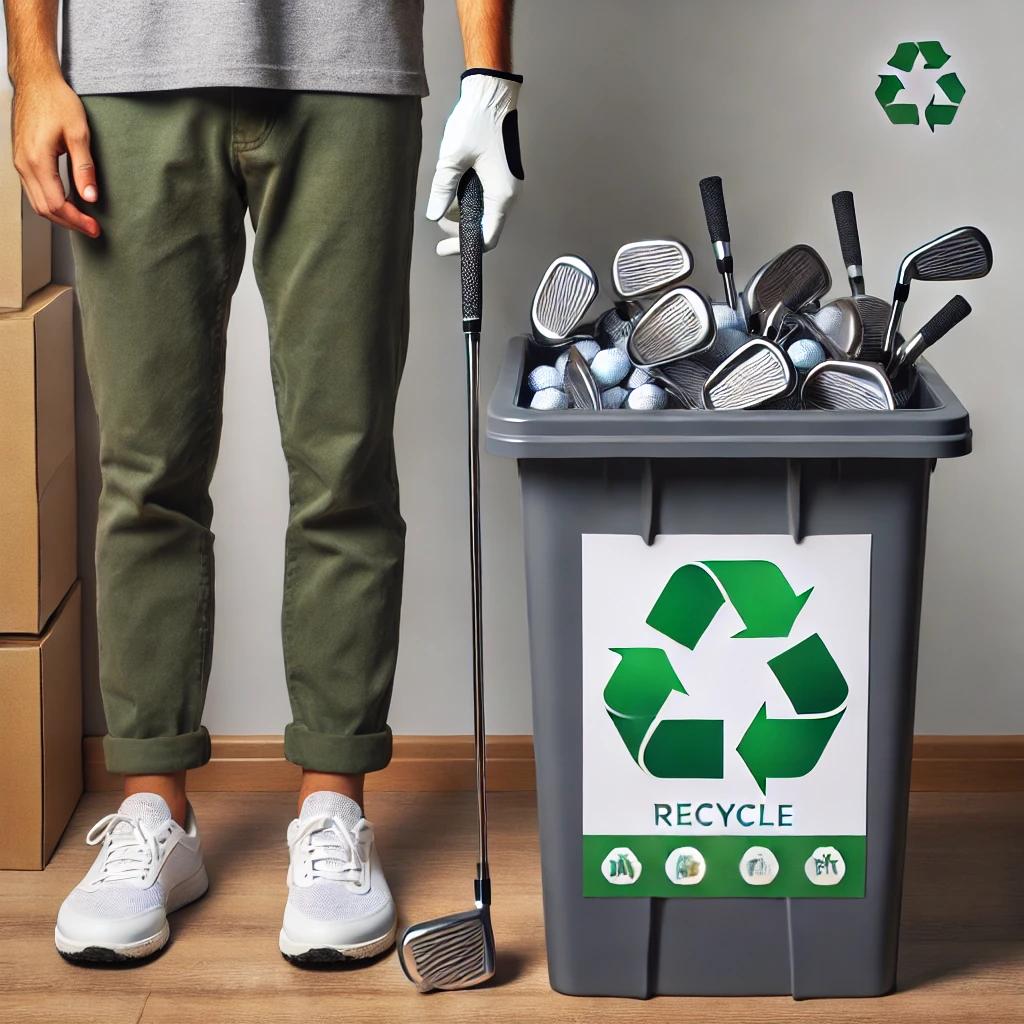 골프채 분리수거