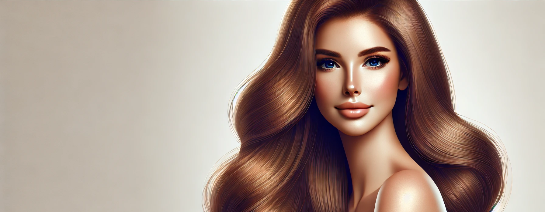 머리 결이 좋은 여성