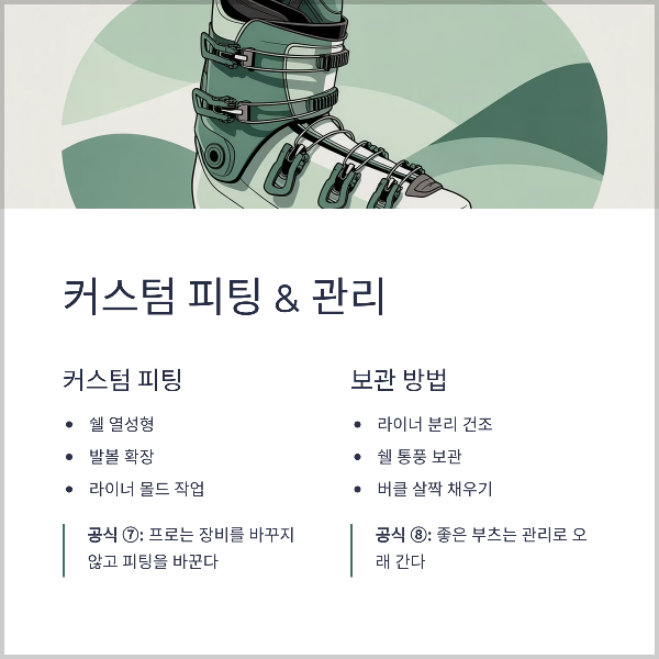 커스텀 피팅