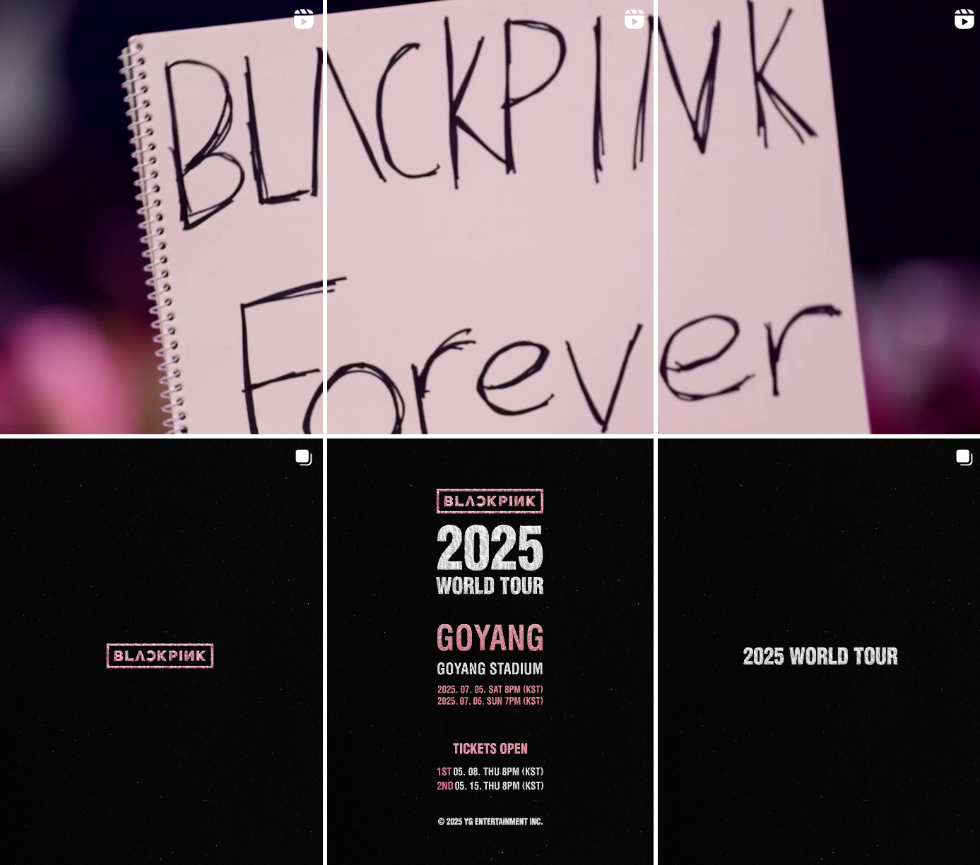 블랙핑크 2025 월드투어 고양콘서트