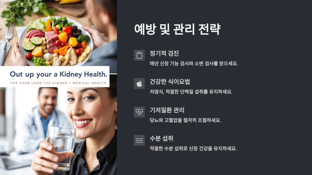 예방 및 관리 전략