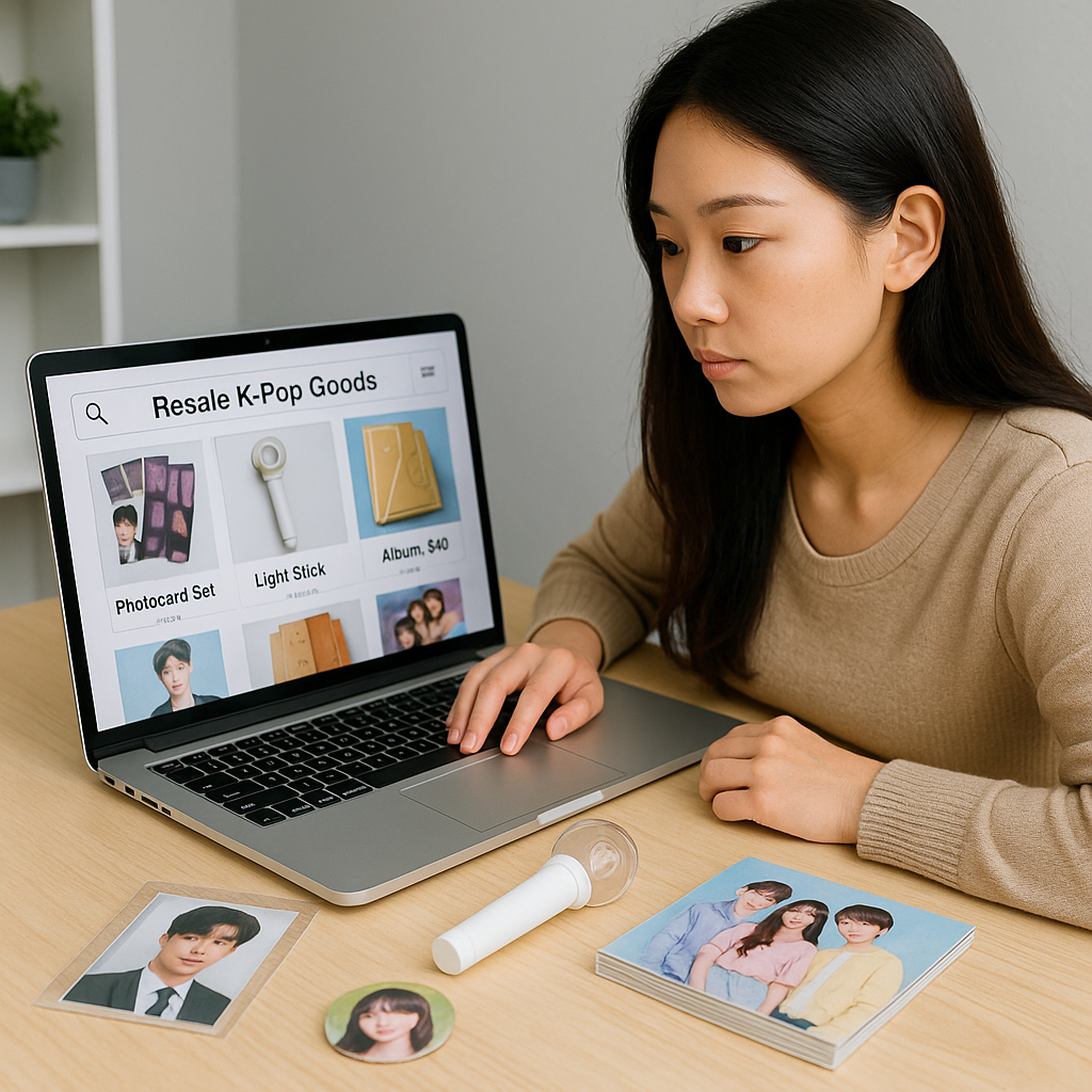 연예인 굿즈 리셀 시장의 구조와 수익화 전략