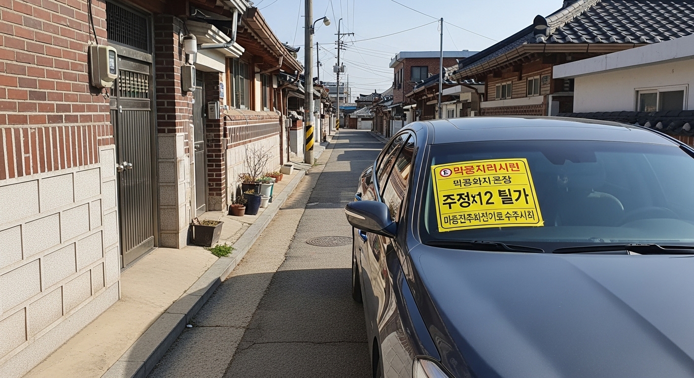 불법주차, 주정차위반, 과태료이의신청