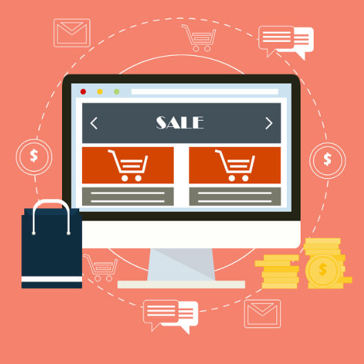 온라인의 대표적인 수익 구조 사진