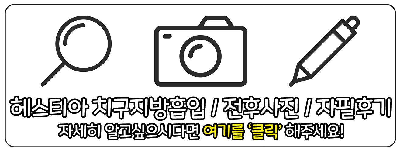 헤스티아여성의원 치구지방흡입 전후사진 자필후기 홈페이지