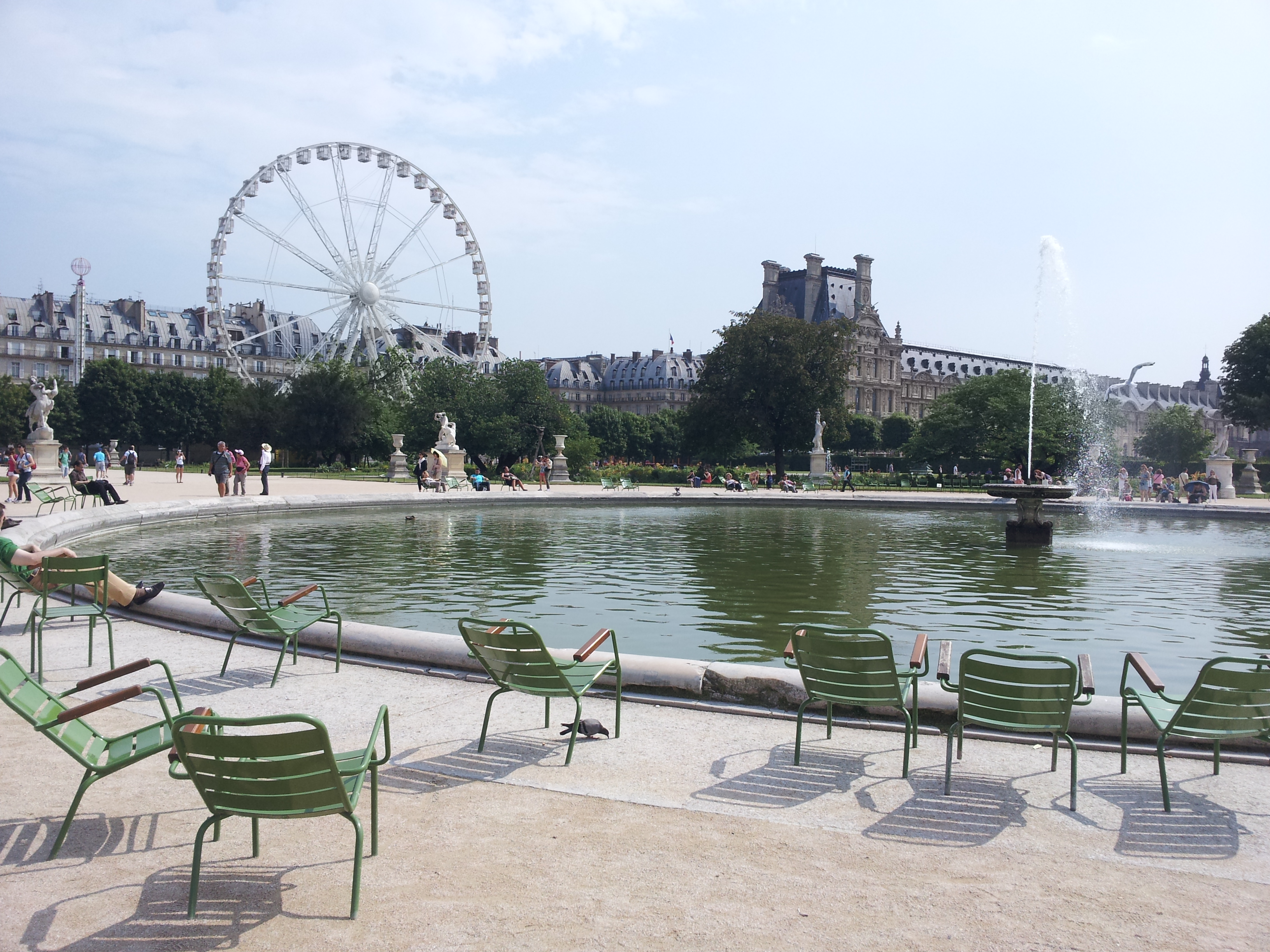 파리 도심 산책 코스 튈르리 정원