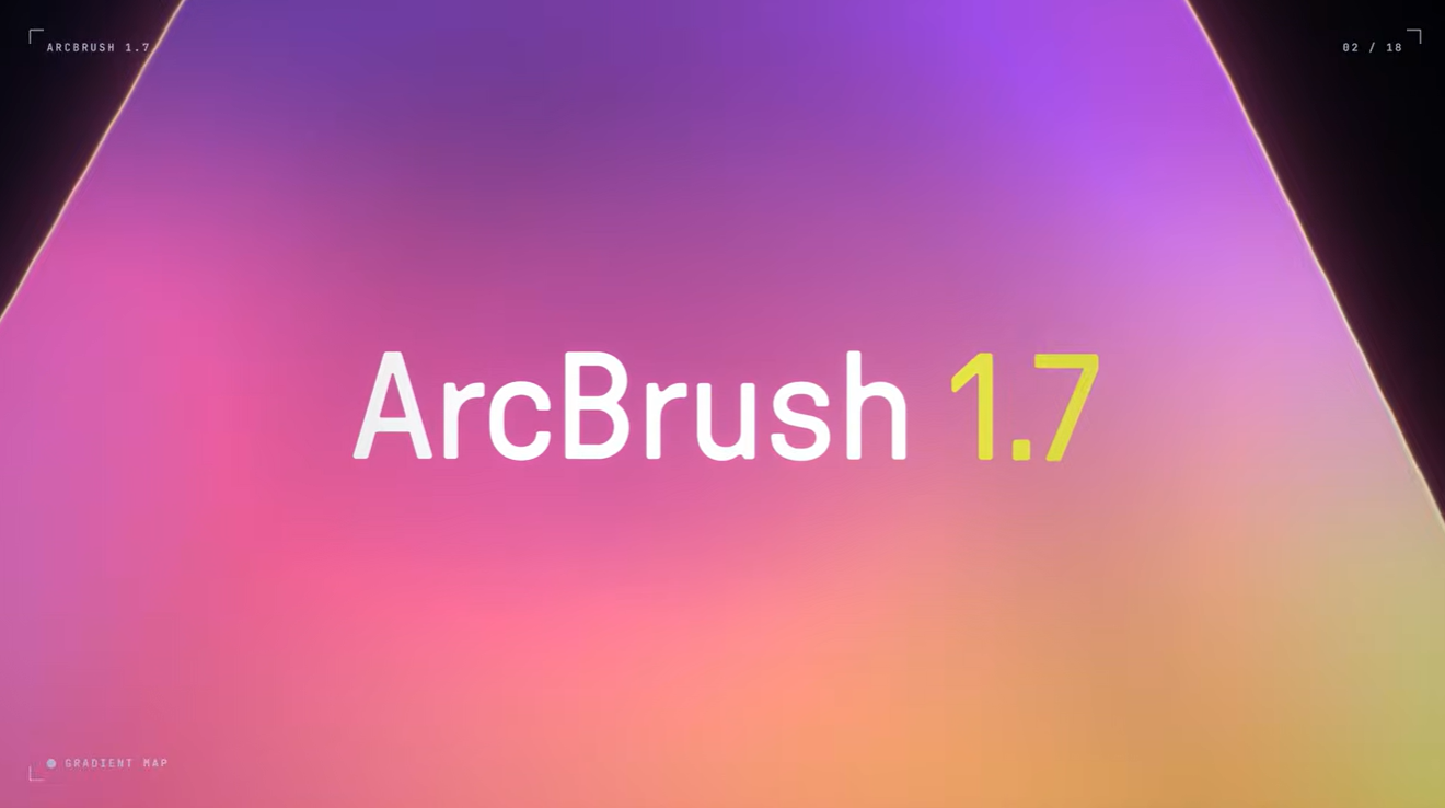 ArcBrush 1.7 공개 — 3D Material Preview와 Pixel Art Editor 추가