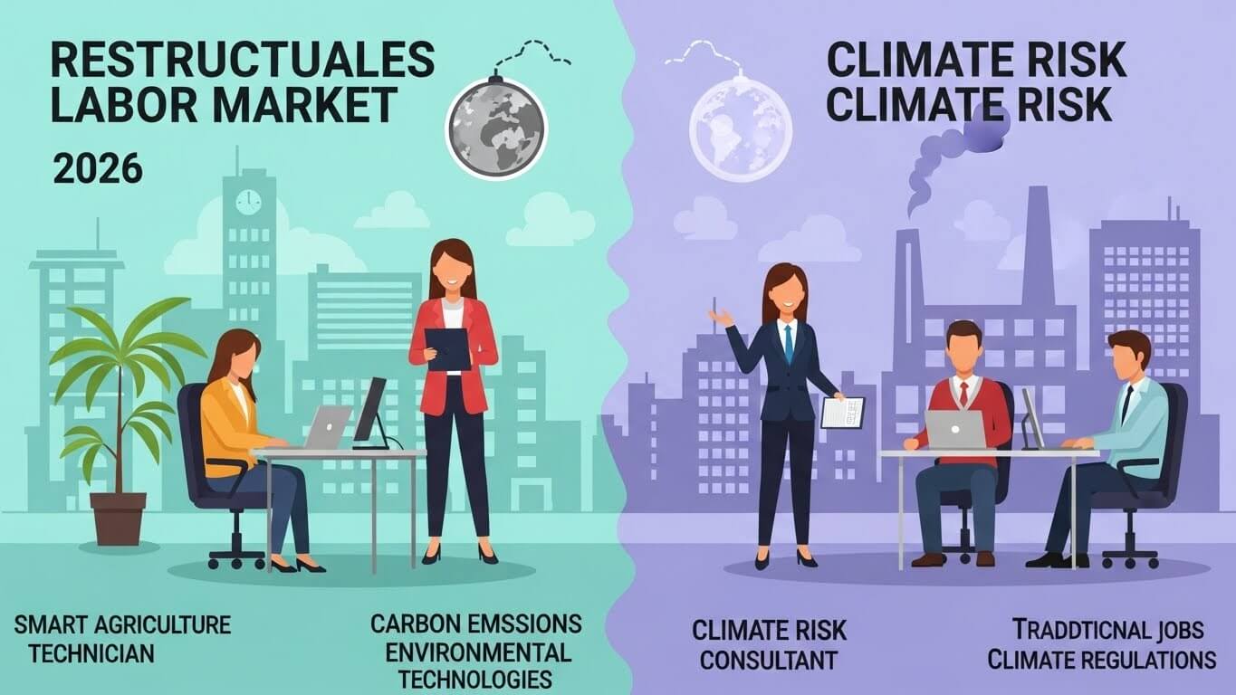 기후 리스크가 바꾼 미래 노동시장 구조 관련 사진
