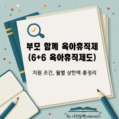 부모함께육아휴직제(Feat. 6+6 육아휴직제)
