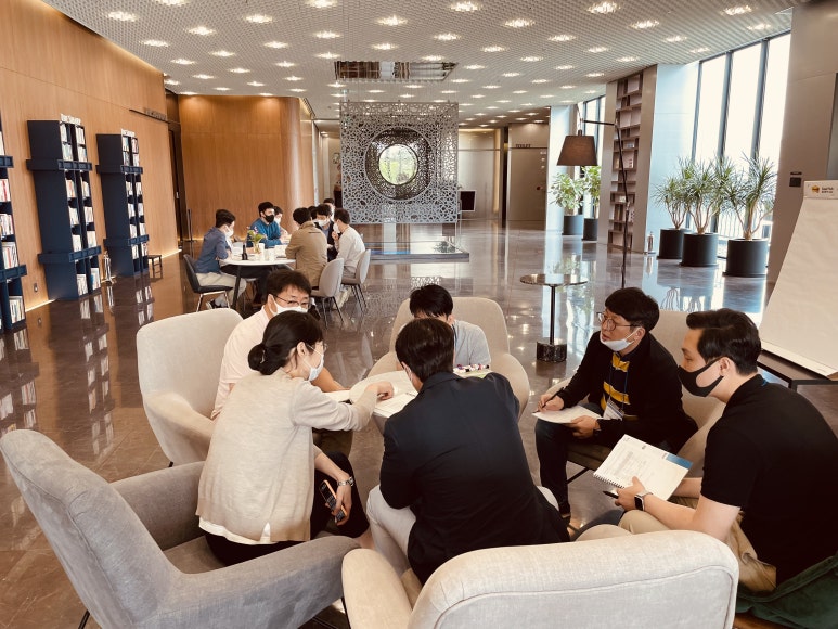 포스코건설 주니어 MBA과정에서 액션러닝 진행