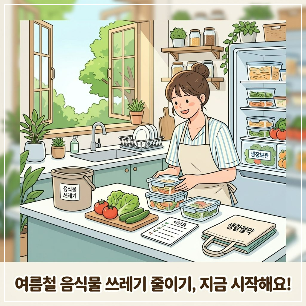 여름철음식물쓰레기줄이기