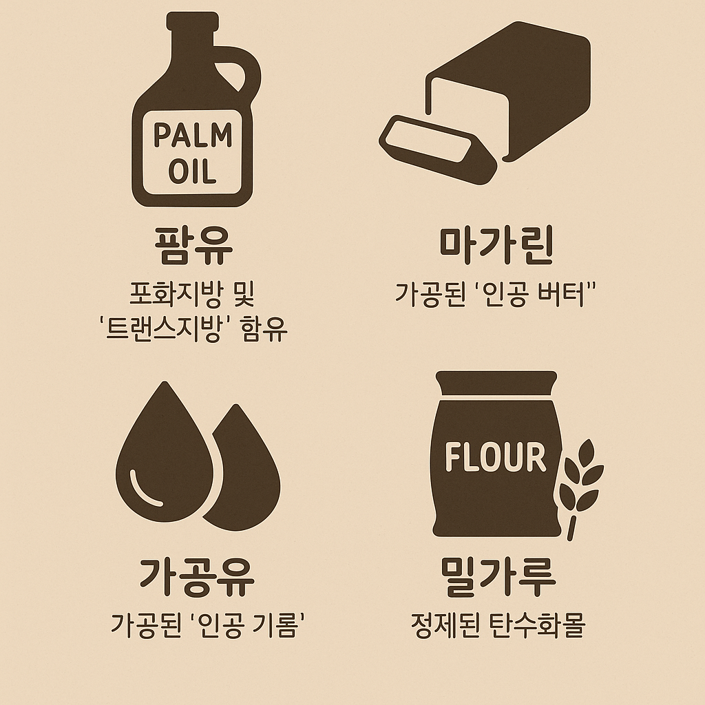 인슐린 저항성을 갖도록 만드는 재료들