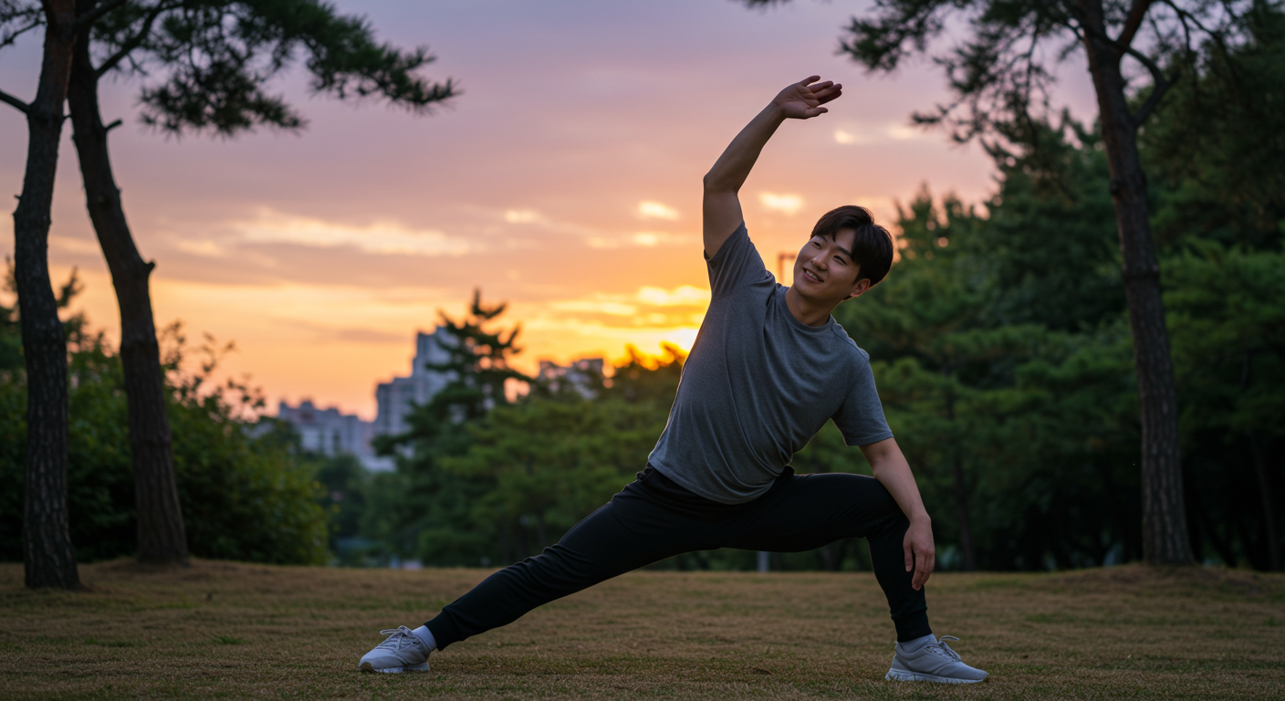 퇴근후 가벼운 운동