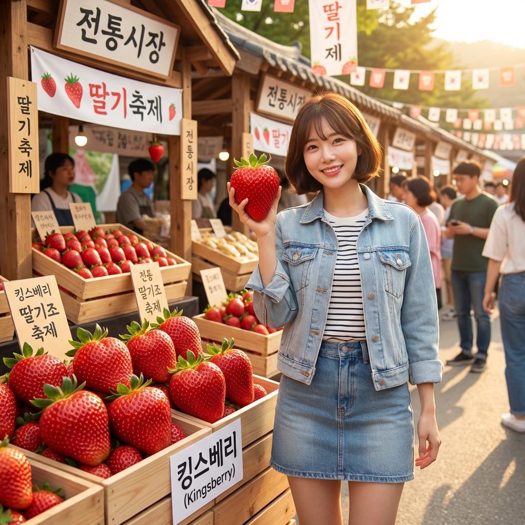 논산 딸기축제 가서 킹스베리 직거래로 저렴하게 사는법