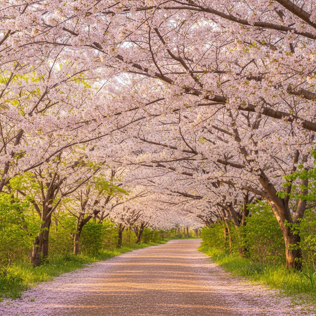 예산 벚꽃 실시간 개화 상황 및 예당..
