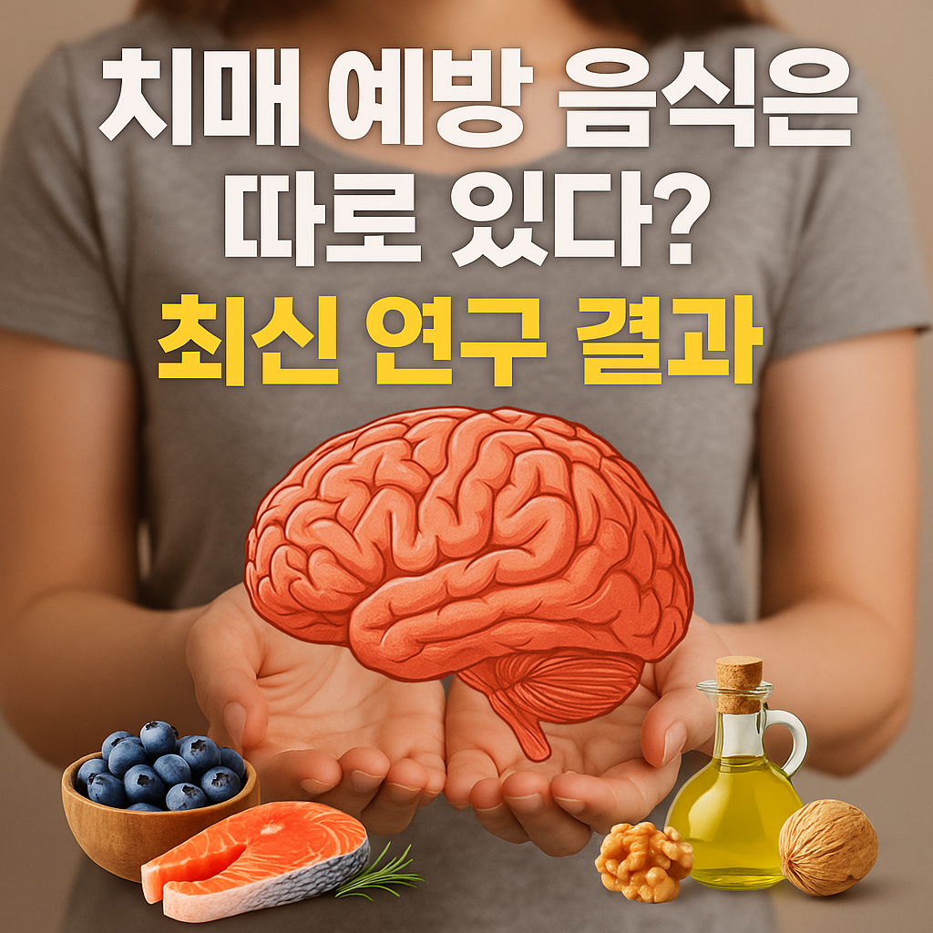뇌 건강을 지키는 식단의 비밀! 치매 예방 음식과 최신 연구