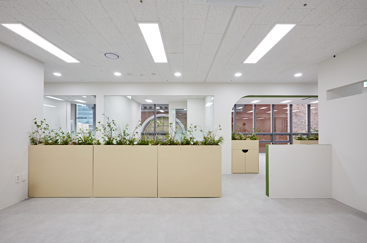 사무실플랜테리어인테리어