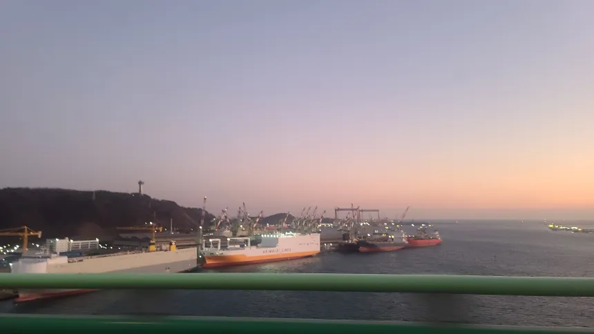 울산 조선 풍경