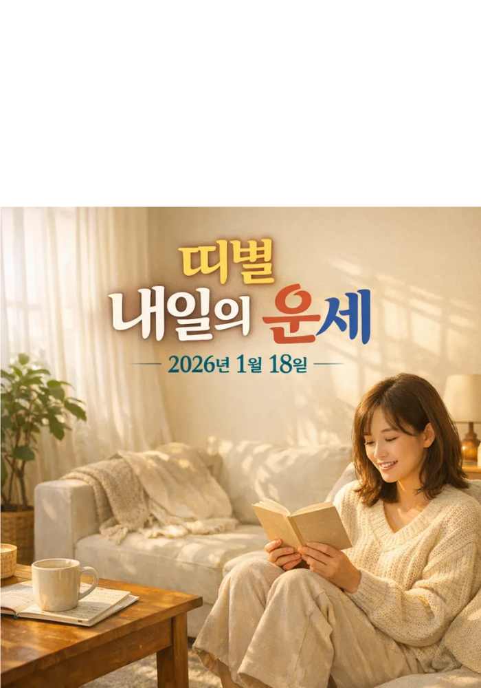 1.띠별 내일의 운세 2026년1월18일