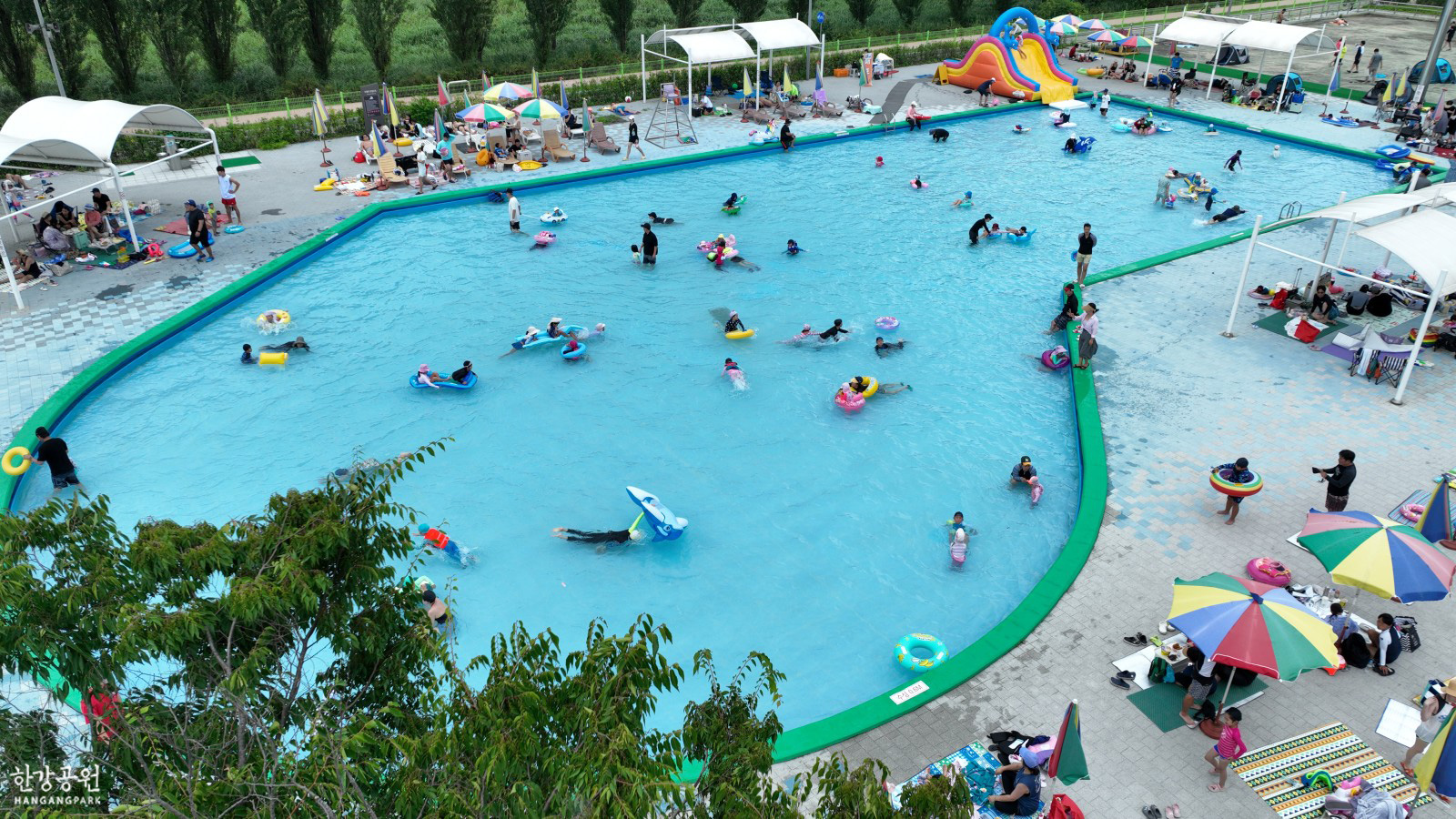 한강수영장사진