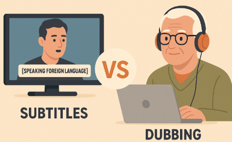 자막영화와 더빙배우