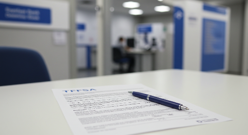 TFSA 서류 은행 사진