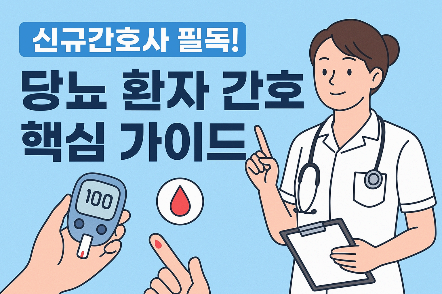 당뇨 환자 간호 완벽 정리 ❘ 신규간호사가 꼭 알아야 할 핵심 포인트 7가지