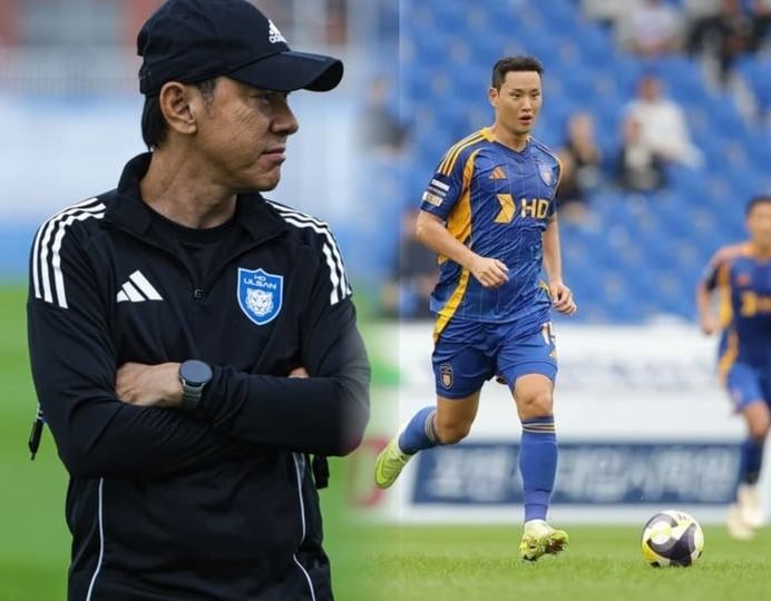 신태용 감독과 정승현 선수 